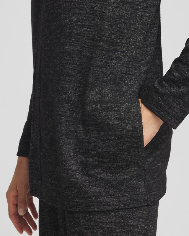 Zenergy Soft Essentials Long Hooded Cardigan - image 4